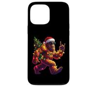 Sombrero de Papá Noel con Luces navideñas para Hombre Carcasa para iPhone 13 Pro MAX