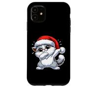 Sombrero de Papá Noel exótico de Pelo Corto para Navidad Carcasa para iPhone 11