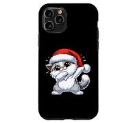 Sombrero de Papá Noel exótico de Pelo Corto para Navidad Carcasa para iPhone 11 Pro