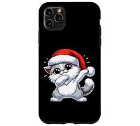 Sombrero de Papá Noel exótico de Pelo Corto para Navidad Carcasa para iPhone 11 Pro MAX