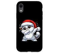 Sombrero de Papá Noel exótico de Pelo Corto para Navidad Carcasa para iPhone XR