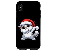 Sombrero de Papá Noel exótico de Pelo Corto para Navidad Carcasa para iPhone XS MAX