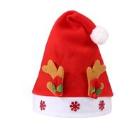 Sombrero de Papá Noel suave y colorido para Navidad, eventos, fiestas, cómodo, para adultos, decoración escolar, accesorios de celebración