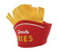 Sombrero De Papas Fritas,Sombreros De Hamburguesa Para Adultos - Diademas de comida mexicana para mujeres,Novedad, diadema de comida rápida, patatas fritas, sombrero de comida, accesorios divertidos,