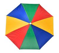 Sombrero de paraguas | Paraguas de protección solar manos libres | Plegable impermeable para camping, , jardinería, playa, senderismo, deportes, golf, adultos, niños, mujeres, protección UV