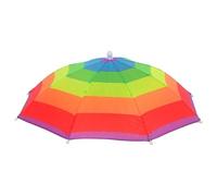 Sombrero de paraguas | Paraguas de protección solar manos libres | Plegable impermeable para camping, , jardinería, playa, senderismo, deportes, golf, adultos, niños, mujeres, protección UV