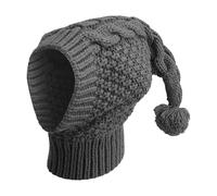 Sombrero de perro para perro, gorro cálido para perros, capucha para perros y cachorros, cuello y cabeza, protector de Knitting Hat, lindo para mascotas para acampar, gorro de punto de perro, invierno