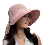 Sombrero de pesca genérico para mujer, sombreros de ala ancha, sombrero de pesca de verano transpirable de ala ancha, verano transpirable para mujeres, sombreros de playa para la montaña, rosa