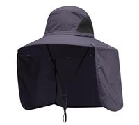 Sombrero de Pesca para Hombres | Sombrero de Pesca Unisex Impermeable ala Ancha Cubo de Secado rápido protección UV al Aire Libre UPF50+ Sol con Solapa para el Cuello