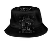 Sombrero De Pescador All-Star '17 Bucket Hat Plegable Sombreros De Sol Casual Sombreros De Cubo para Senderismo Caza Playa