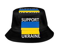 Sombrero De Pescador Apoya A Ucrania Sombreros De Cubo Cómodo Bucket Hat Unisex Gorro Pescador para Pesca Verano Caza