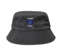 Sombrero De Pescador Concienciación sobre La Prevención del Abuso En Vintage Bucket Hat Plegable Sombrero De Cubo Casual Gorro Pescador para Senderismo Camping Viajes