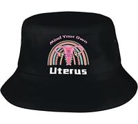 Sombrero De Pescador Cuida Tu Propio Útero Pro Elección Feministas Derechos De Las Mujeres Bucket Hat Casual Sombreros De Cubo Unisex Gorro Pescador para Senderismo Playa Camping
