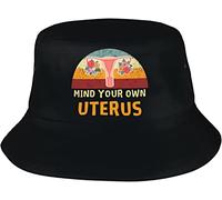 Sombrero De Pescador Cuida Tu Propio Útero Pro Elección Feministas Derechos De Las Mujeres Sombreros De Cubo Cómodo Bucket Hat Unisex Sombreros De Sol para Verano Senderismo Excursionismo