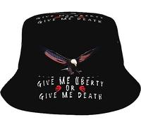 Sombrero De Pescador Dame Libertad O Dame Muerte Bucket Hat Colores Gorro Pescador Cómodo Sombreros De Cubo para Excursionismo Playa Caza