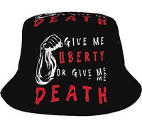 Sombrero De Pescador Dame Libertad O Dame Muerte Gorro Pescador Colores Sombreros De Sol Moda Sombreros De Cubo para Verano Senderismo Caza