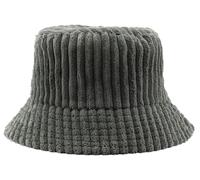 Sombrero De Pescador De Pana Para Uso Diario Hombres Y Mujeres Gorras De Pescador Cálidas Y Modernas Para El Invierno Hat De Ala Ancha Para El Trabajo Y Citas Cap De Calle(Gray)