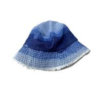 Sombrero de pescador de vaquero retro japonés para el gran alrededor del cubo, sombrero de platillo para hacer protector solar viejo y protector solar para la cara, sombrero pequeño sombrero de sol