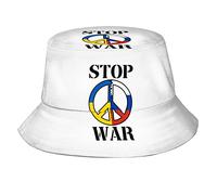 Sombrero De Pescador Detengan La Guerra En Ucrania Gorro Pescador Colores Sombreros De Sol Cómodo Sombreros De Cubo para Excursionismo Viaje Verano