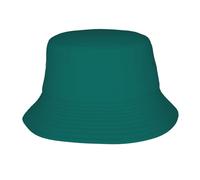 Sombrero de pescador estampado de color blanco natural, sombrero de sol unisex plegable para hombres y mujeres, Verde natural 6, One Size
