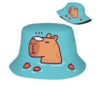 Sombrero De Pescador Lindo Capibara De Dibujos Animados Retro Sombrero De Cubo Moda Gorro Pescador para Playa De Arena Un Paseo Cámping