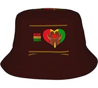 Sombrero De Pescador Mes De La Historia Negra 2023 Gorro Pescador Colores Bucket Hat Moda Sombreros De Cubo para Viaje Camping Pesca