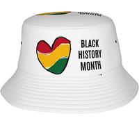 Sombrero De Pescador Mes De La Historia Negra 2023 Sombreros De Cubo Unisex Gorro Pescador Plegable Sombreros De Sol para Viaje Pesca Caza