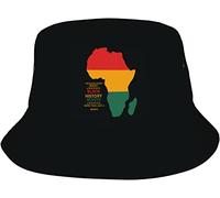 Sombrero De Pescador Mes De La Historia Negra 2023 Sombreros De Sol Casual Sombreros De Cubo Cómodo Bucket Hat para Pesca Verano Playa