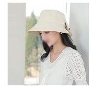 Sombrero de Pescador Mujer Protección Solar Verano al Aire Libre Sombrero para el Sol Plegable Sombrero de Cola de Caballo Anudado