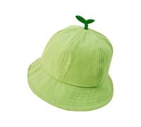Sombrero de pescador para bebé al aire libre, gorro de sol con estampado para niños pequeños, gorras de béisbol para hombre, verde, Talla única