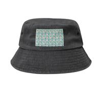Sombrero de Pescador, Sombrero de algodón para Corredor, Gorra de Playa, Gorra de protección UV, Unisex, Negro,Turbante Sauna Pomerania Perros del Vino Y Perro del Vino Perro del Vino