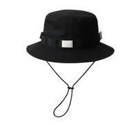 Sombrero de pescador | Sombrero de playa plegable con correa para la barbilla, casco retro para circunferencia de cabeza de 21.26 a 23.23 pulgadas, accesorios de ropa para vacaciones, viajes