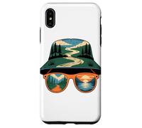 Sombrero De Pescador Tienda Campamento Camping Campista Carcasa para iPhone XS Max