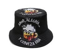 Sombrero De Pescador Unisex Oktoberfest Sombrero Pescador para Oktoberfest Sombrilla Transpirable para Adolescentes Estampado Cerveza Estampado Cerveza Pesca Transpirable Ajustable