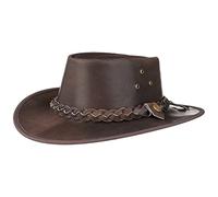 Sombrero de Piel Hooley sombrero de hombresombrero de piel (XL/60-61 - marrón)