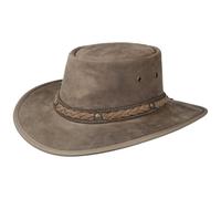Sombrero de Piel Squashy Bronco by BARMAH sombrero de piel de vacunosombrero de piel (L/58-59 - beige)
