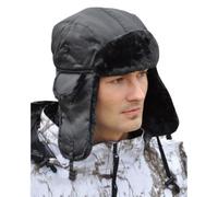Sombrero de piloto de invierno (orejeras, piel)