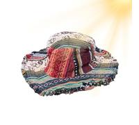 Sombrero de playa para el sol, cómodo de llevar, a la moda, parche de trabajo, sombreros de | Accesorios para la cabeza al aire libre para pesca, escalada, golf, vacaciones, conciertos, B
