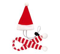 Sombrero de Pollo - Conjunto de Disfraz de Sombrero de Pollo para gallina | Holiday Santa Cosplay Dress Up, Christmas Pet Chickeñ Hàt Scarf Set with Adjustable Chin Strap for Hen