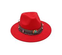 Sombrero de protección solar para niños unisex Colorido y lindo Algodón Niños Panamá Niñas Sombreros Gorras Niños Durable Con estilo, rojo, Mediano (56-58cm)