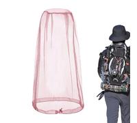 Sombrero De Red para Moscas,Sombrero De Protección contra Moscas, Red de Malla para Cabeza de Mosca, de Sol de protección al Aire Libre, Sombrero de Cubo Transpirable al Aire Libre, Sombrero