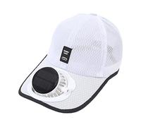 Sombrero de sol con ventilador, sombrero de camionero | Gorro de enfriamiento portátil | Sombrero de sol transpirable para deportes y clima cálido | Gorra de playa con protección UV | Gorra de