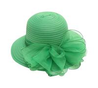 Sombrero de Sol Mujer Hombres Practica y Chic Sombreros Divertida Ultraligero Visor Cap Floppy Roll Up Clásica Gorra Viajes y Vacaciones Hat (Green, One Size)
