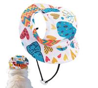 Sombrero de sol para gatos | Transpirable bloquea el sol Tesa - Sombrero para perros de talla pequeña | Camping, picnic, , vacaciones días en la playa