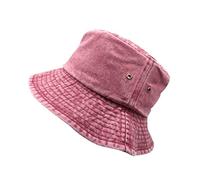 Sombrero de sol para mujer 2026 unisex lavado viejo pantalla solar sombra color sólido agujero transpirable agujero denim sombrero pescador sombrero de pescador protección UV gorra de sol gorra de