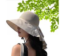 Sombrero de Sol para Mujer,Sombreros Boonie para Mujer | Sombrero de Boonie Hats para el Sol de ala Ancha | Sombreros de Playa Protección UV para Mujeres Ciclismo de montaña