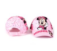 Sombrero de Sol para Niñas Minnie Mouse Rosa - Diseño con Estampado de - Ajustable - Ideal para Playa, Verano y Salidas