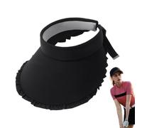 Sombrero de sol para protección UV, sombrero de sol Top vacío | Sombrero de cordón de encaje de protección UV | Playa visual suave Sudor Transpirable-Absorbente para Correr Ciclismo