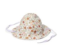 Sombrero de sol reversible malva / Vintage Little Flowers talla 2