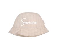Sombrero de sol Sand Stripes / Beige | Little Dutch – 1